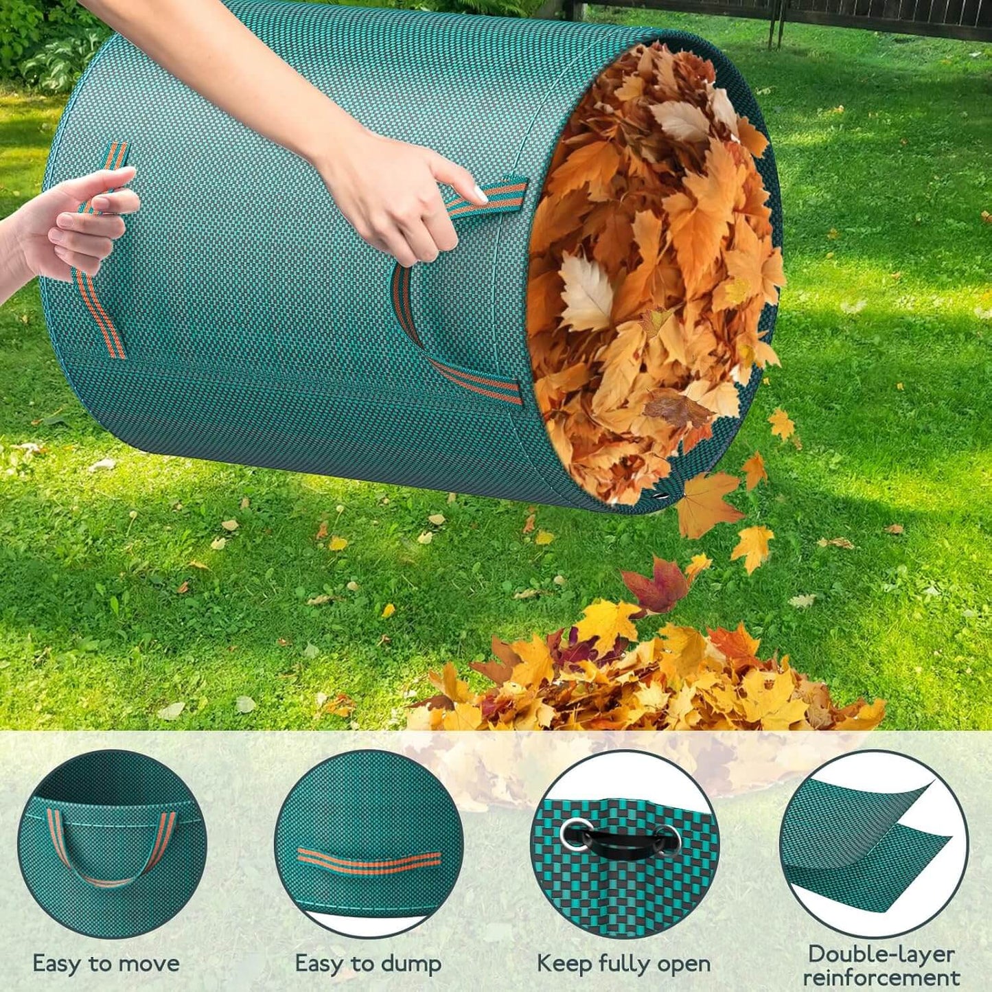 Heavy Duty Plastic Garden Waste Bags