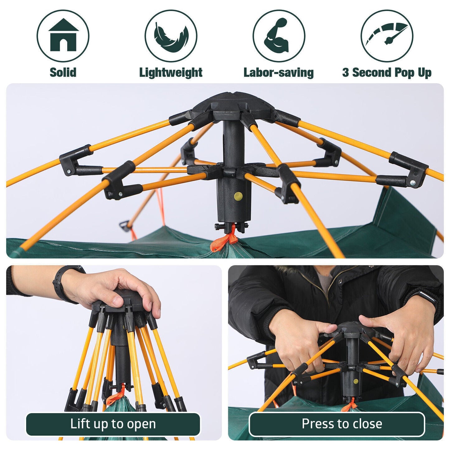 Instant Pop Up Camping Tent